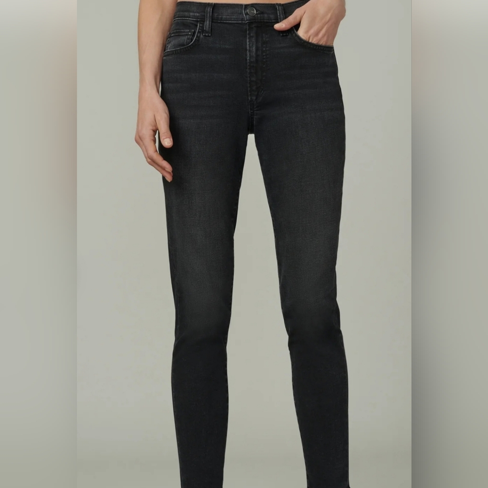 JOE's Jeans | Nikitia faded black high rise skinny jeans